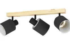 Avlånga Takspotlights|Takspot Med 3 Lampor < Eglo Batallas Takspotlight 48cm Svart