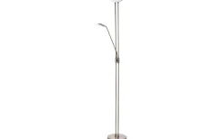 Uplight|Golvläslampor-Eglo Baya Golvlampa 180cm LED 3000K 2,5+20W Brons