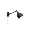 Kök & Matplats|Läslampor-By Rydens Bazar Mini Vägglampa Svart