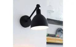 Kök & Matplats|Läslampor-By Rydens Bazar Mini Vägglampa Svart