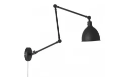 Läslampor|Kök & Matplats-By Rydens Bazar Vägglampa Svart