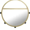 Prydnadssaker|Hall & Trappa-PR Home Bea Spegellampa 45cm Svart/Guld