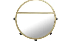 Prydnadssaker|Hall & Trappa-PR Home Bea Spegellampa 45cm Svart/Guld