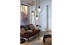 Fönsterlampor-Eglo Bedington Fönsterlampa 25cm Svart