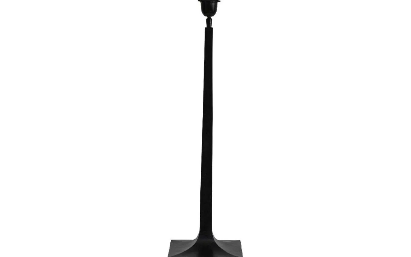 Lampfötter < Hallbergs Belcourt Lampfot 70cm Matt Svart
