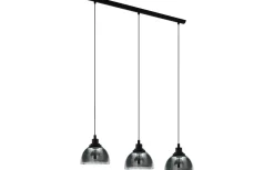 Avlånga Taklampor < Eglo Beleser Taklampa 91cm 3L Svart