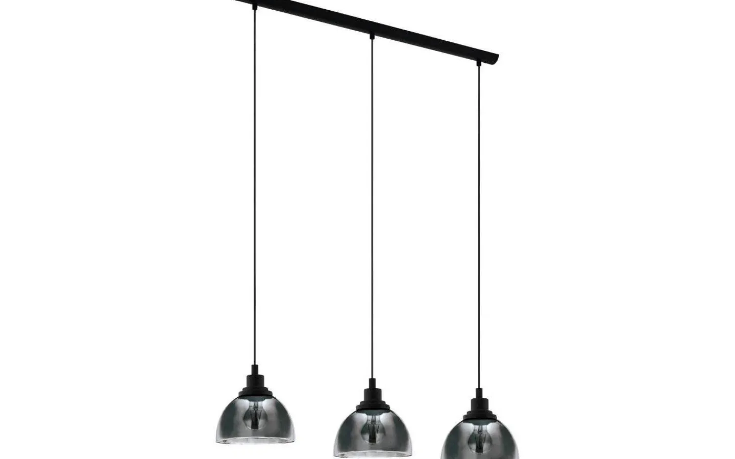Avlånga Taklampor < Eglo Beleser Taklampa 91cm 3L Svart