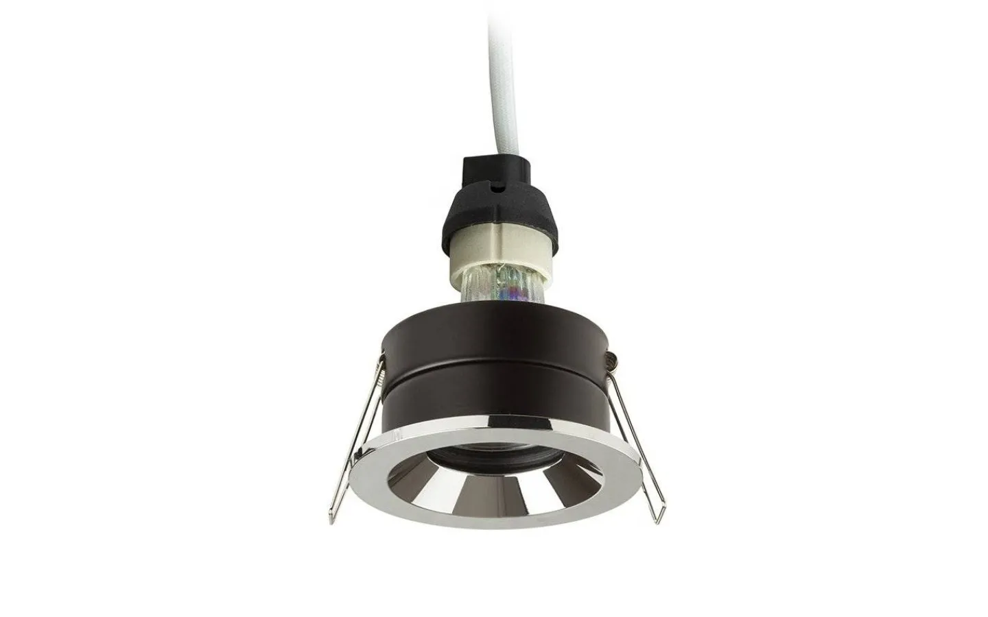 Spotlights Med Utbytbar Ljuskälla|Infällda Spotlights Badrum < Rendl Bella Infälld Spotlight Krom IP65