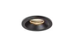 Spotlights Med Utbytbar Ljuskälla|Infällda Spotlights Badrum-Rendl Bella Infälld Spotlight Svart IP65