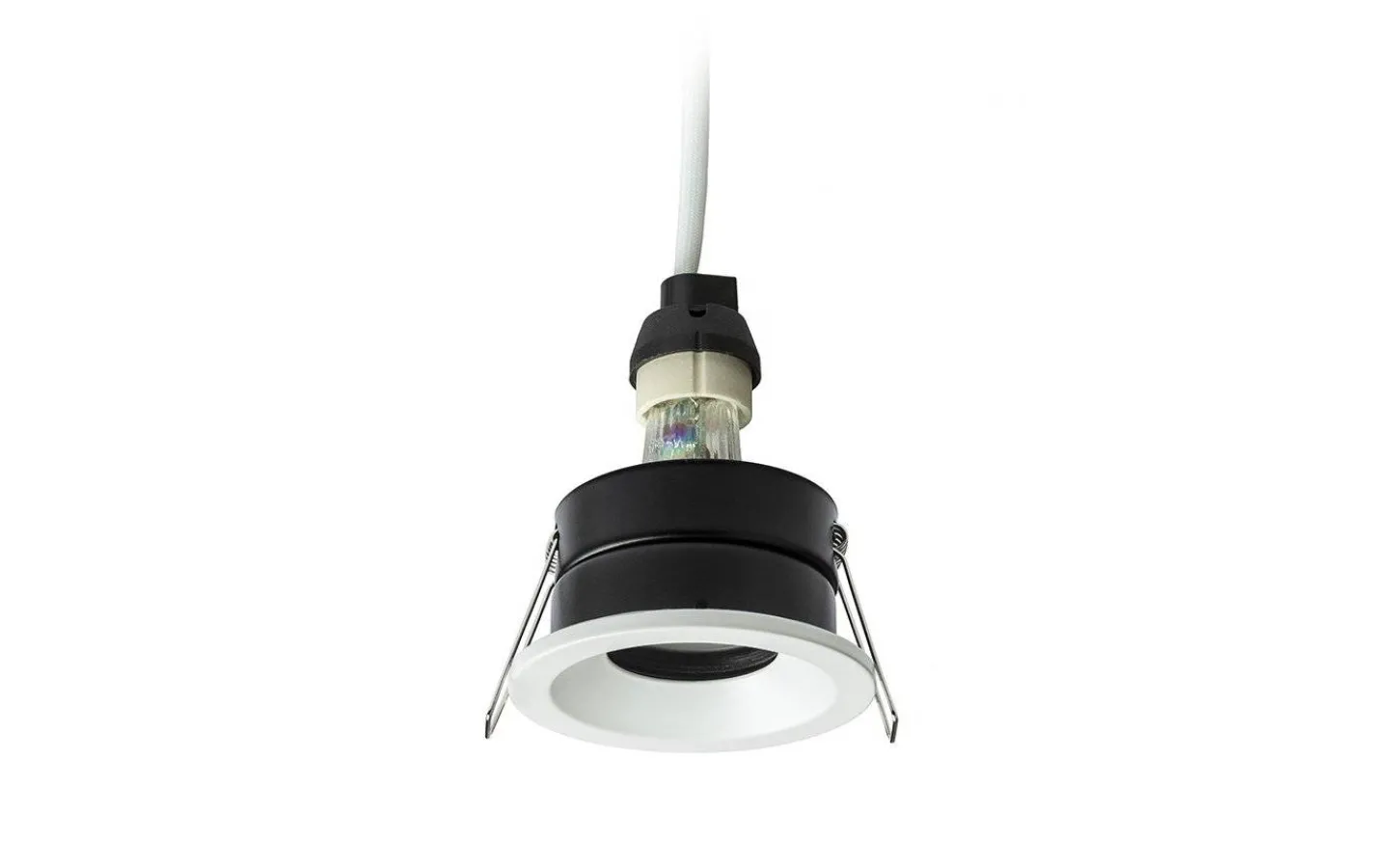 Spotlights Med Utbytbar Ljuskälla|Infällda Spotlights Badrum < Rendl Bella Infälld Spotlight Vit IP65