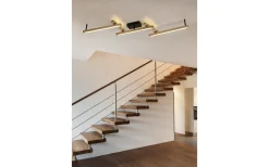 Plafonder < Trio Lighting Bellari Plafond LED trä