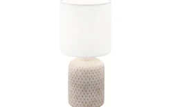 Bordslampor < Eglo Bellariva Bordslampa 32cm Creme/Vit