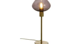 Bordslampor-Aneta Bell Bordslampa 37,5cm Matt Mässing/Rök