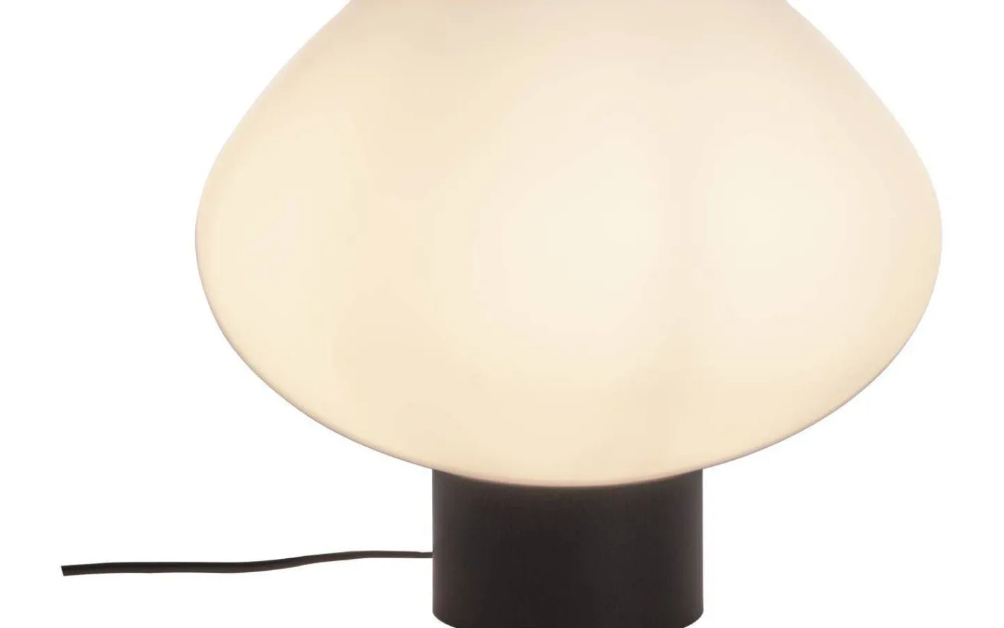 Bordslampor-Aneta Bell Bordslampa 30cm Svart/Vit