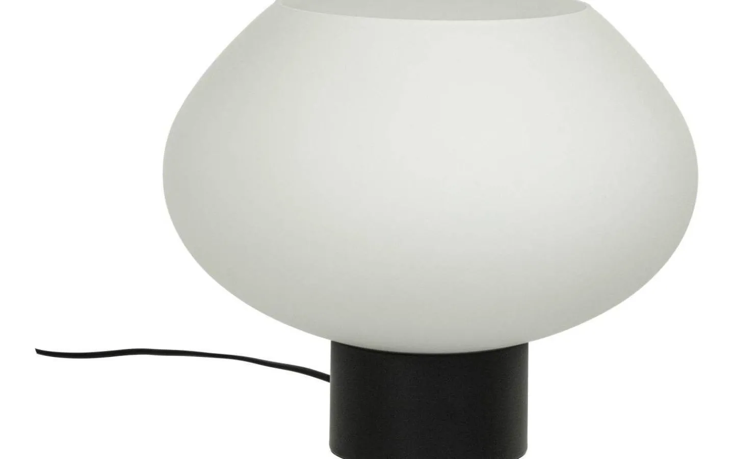 Bordslampor-Aneta Bell Bordslampa 30cm Svart/Vit