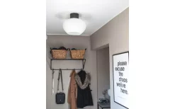 Plafonder < Aneta Bell Plafond 35cm Svart/Vit