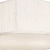 Sovrum|Plafonder-Aneta Bendir Plafond 38cm Vit Rynk