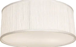 Sovrum|Plafonder-Aneta Bendir Plafond 38cm Vit Rynk