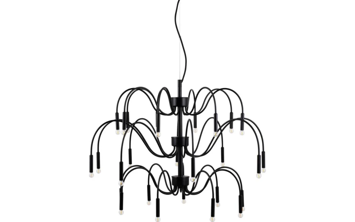 Kök & Matplats|Stora Taklampor Ø70-150 Cm < Globen Lighting Ben Taklampa 70cm Svart