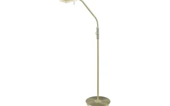 Golvläslampor < Trio Lighting Bergamo Golvlampa LED matt mässing