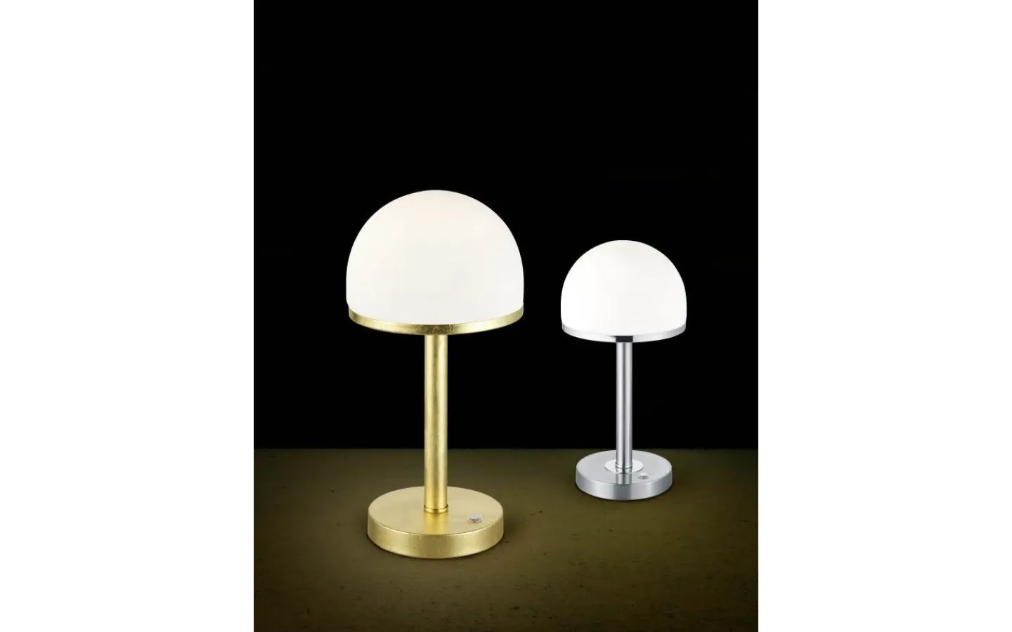 Bordslampor-Trio Lighting Berlin Bordslampa LED i borstat stål