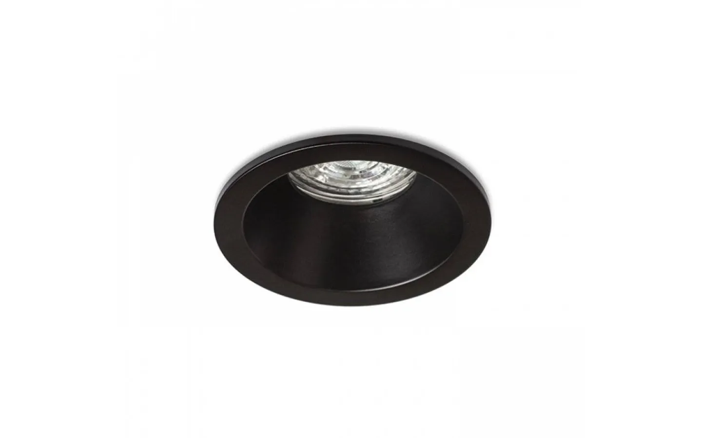 Spotlights Med Utbytbar Ljuskälla|Infällda Spotlights Badrum-Rendl Bermuda Infälld Spotlight Svart IP65