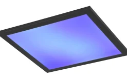 Plafonder < Reality Beta Plafond LED 29cm mattsvart RGBW