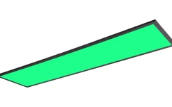 Plafonder-Reality Beta Plafond LED 120cm mattsvart RGBW