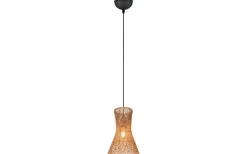 Fönsterlampor < Reality Bijou Fönsterlampa 20cm E27 brun/pappersgarn