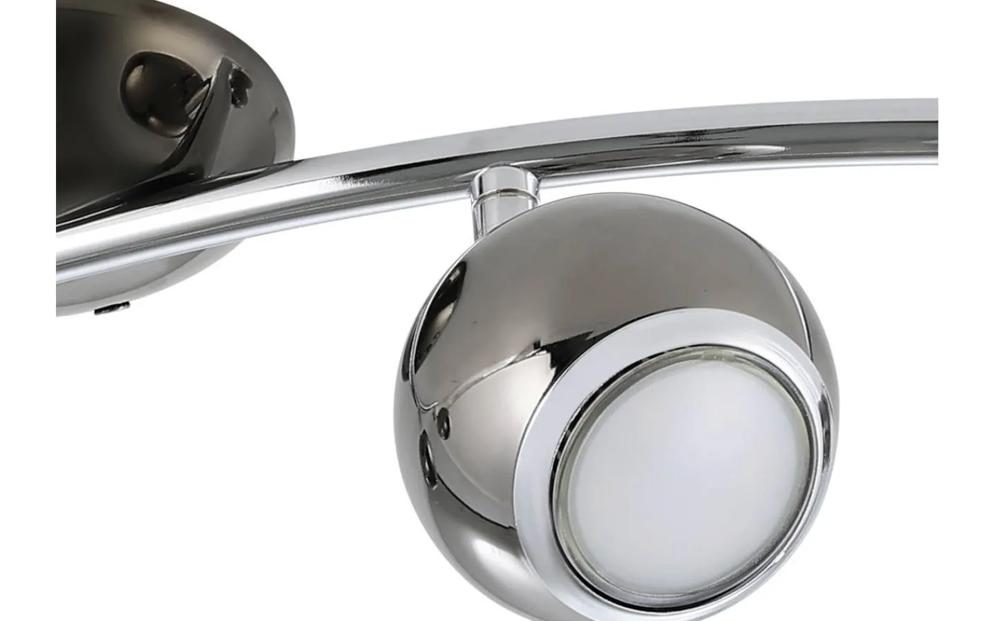 Avlånga Takspotlights|Takspot Med Minst 4 Lampor < Eglo Bimeda Takspotlight 64cm GU10 LED 3000K 4x2,8W Nickel