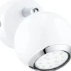 Läslampor < Eglo Bimeda Vägglampa LED 3000K 2,8W Vit