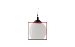 Reservglas Och Reservdelar-Hallbergs Bistro Reservglas Ø20cm Opal
