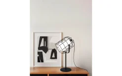 Skrivbordslampor-Eglo Bittams Bordslampa 57cm Svart/Vit