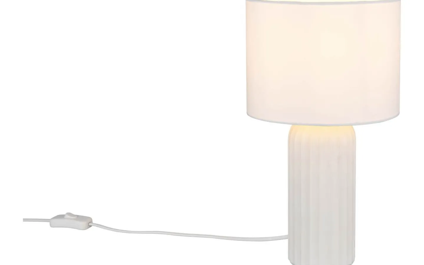 Bordslampor-Reality Blair Bordslampa 36cm E27 mattvit