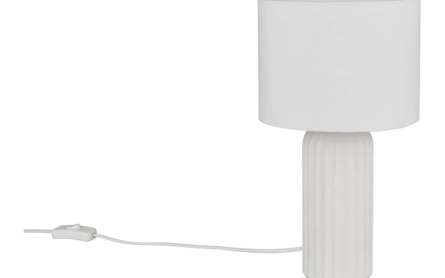 Bordslampor-Reality Blair Bordslampa 36cm E27 mattvit