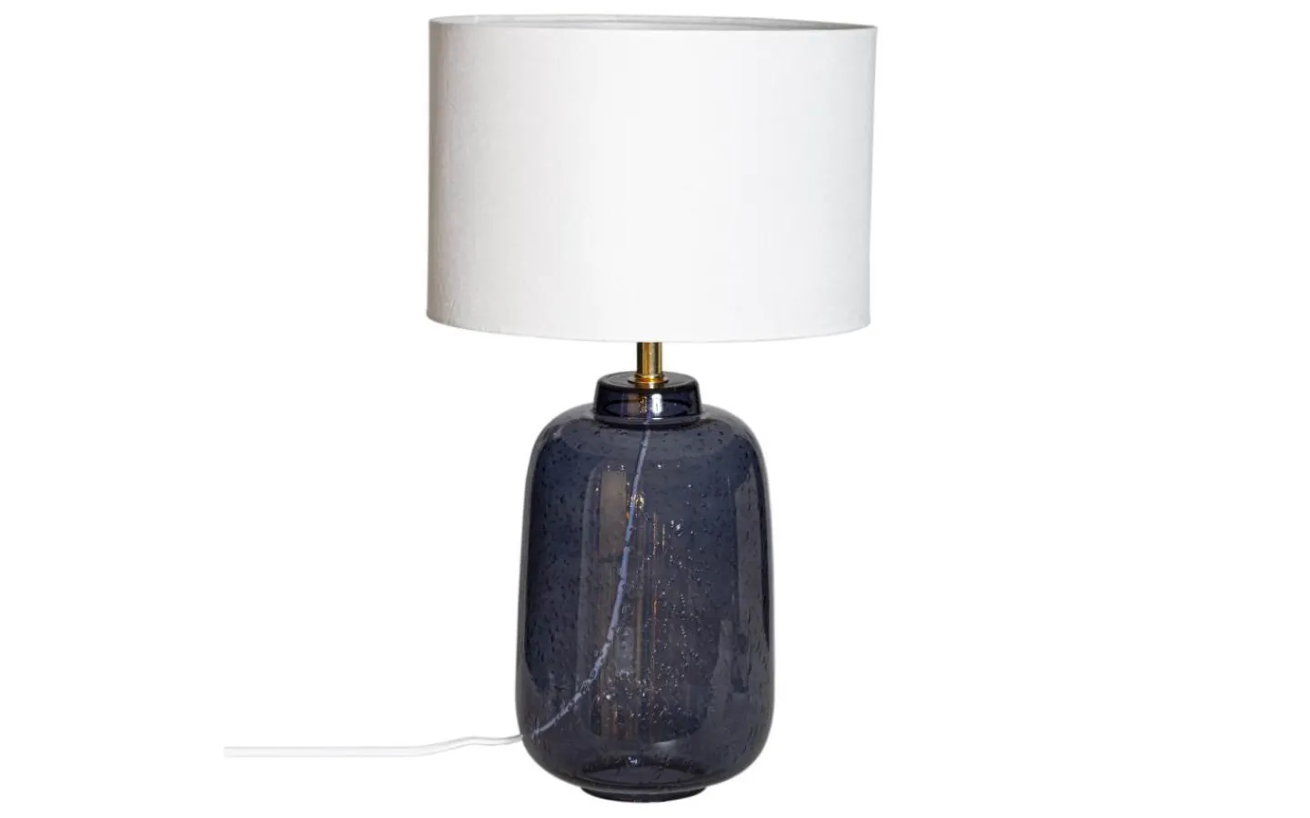 Bordslampor < Cottex Blake Bordslampa 46cm Blå/Vit