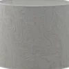 Enfärgade Runda Lampskärmar|Mönstrade Lampskärmar-Hallbergs Blakesley Lampskärm Ø20cm Offwhite