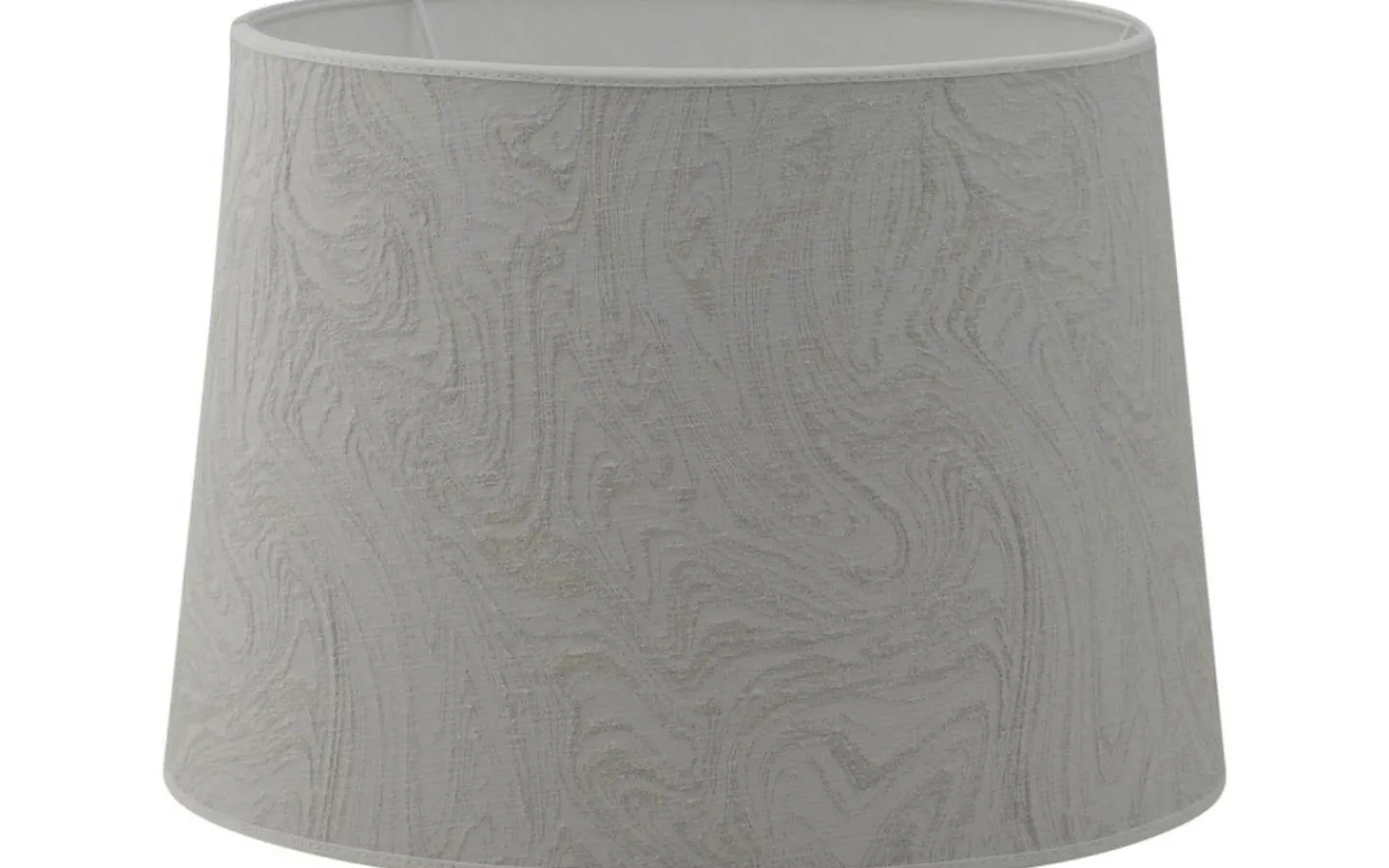 Enfärgade Runda Lampskärmar|Mönstrade Lampskärmar-Hallbergs Blakesley Lampskärm Ø20cm Offwhite