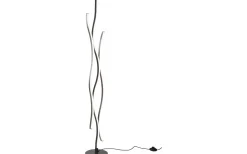 Golvlampor-Trio Lighting Blaze Golvlampa LED i borstad aluminium