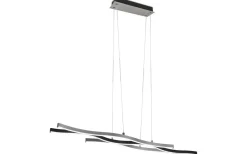 Avlånga Taklampor < Trio Lighting Blaze Takpendel LED i borstad aluminium