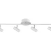 Avlånga Takspotlights|Takspot Med Minst 4 Lampor-Oriva Blizz Takspotlight 4xGU10 Mini 85cm Vit