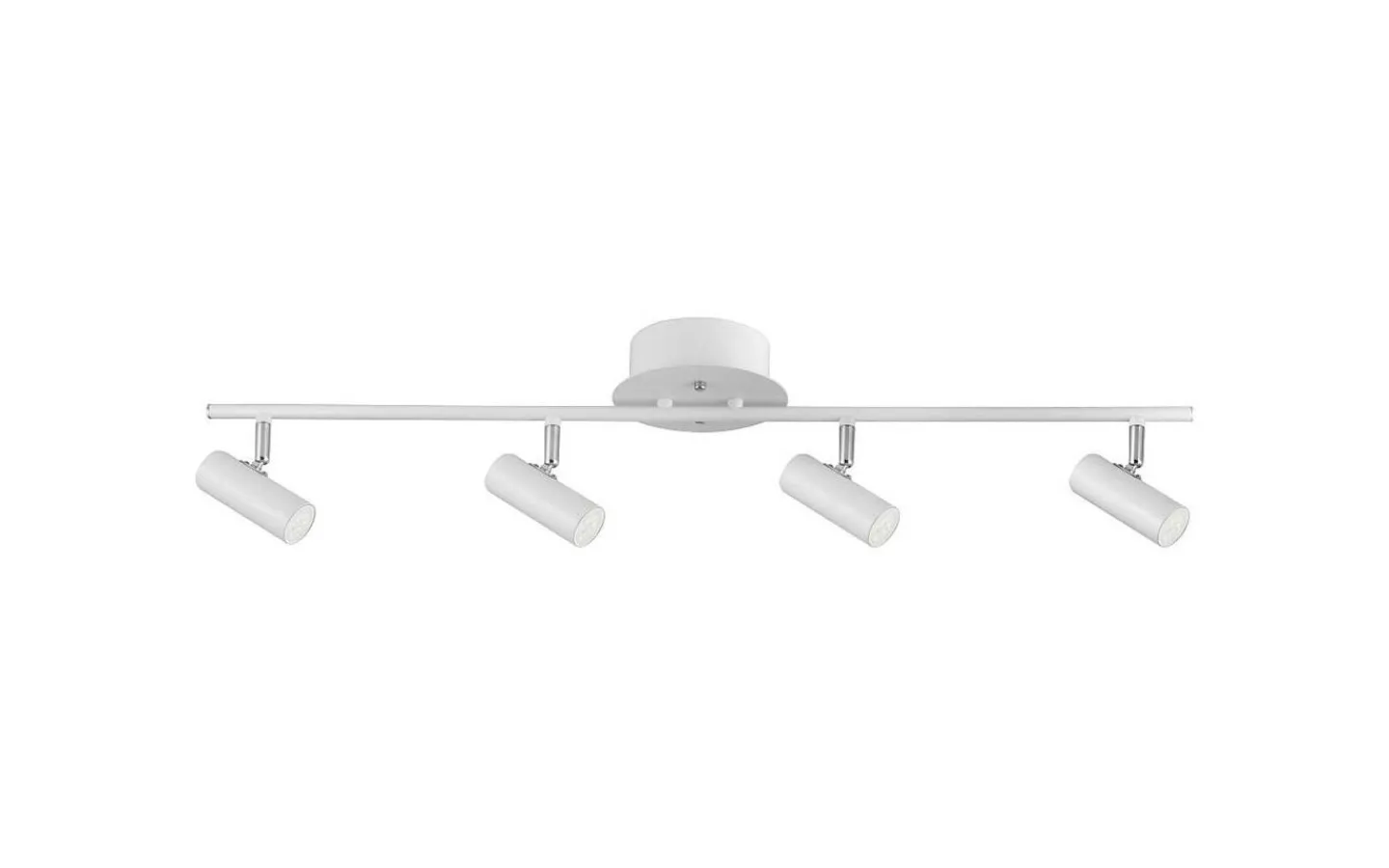 Avlånga Takspotlights|Takspot Med Minst 4 Lampor-Oriva Blizz Takspotlight 4xGU10 Mini 85cm Vit