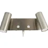 Sovrum|Läslampor-Oriva Blizz Vägglampa 2xGU10 Mini 26cm Satin