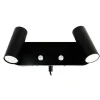 Sovrum|Läslampor-Oriva Blizz Vägglampa 2xGU10 Mini 26cm Svart