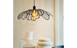 Stora Taklampor Ø50-69 Cm-Dyberg Larsen Blumen Taklampa 60cm Mattsvart