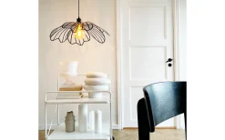 Stora Taklampor Ø50-69 Cm-Dyberg Larsen Blumen Taklampa 60cm Mattsvart