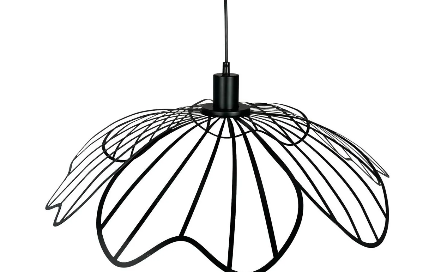 Stora Taklampor Ø50-69 Cm-Dyberg Larsen Blumen Taklampa 60cm Mattsvart