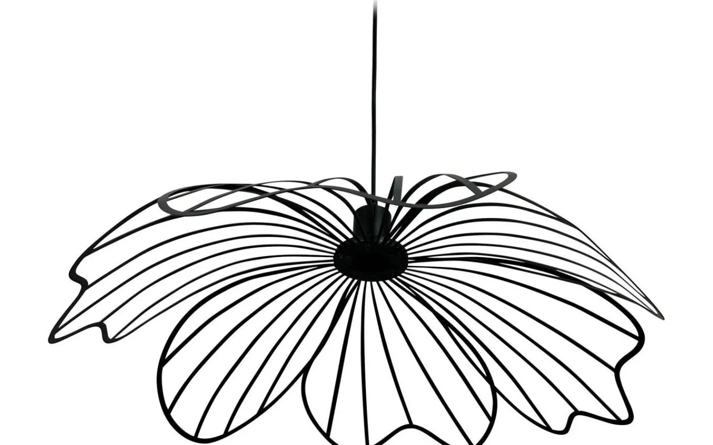 Stora Taklampor Ø50-69 Cm-Dyberg Larsen Blumen Taklampa 60cm Mattsvart