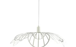Stora Taklampor Ø50-69 Cm < Dyberg Larsen Blumen Taklampa 60cm Pärlvit