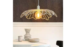 Stora Taklampor Ø50-69 Cm < Dyberg Larsen Blumen Taklampa 60cm Pärlvit